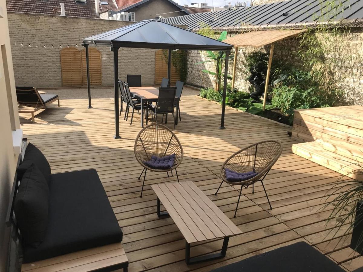 Appartement Le jardin d'Eden à Reims Extérieur photo